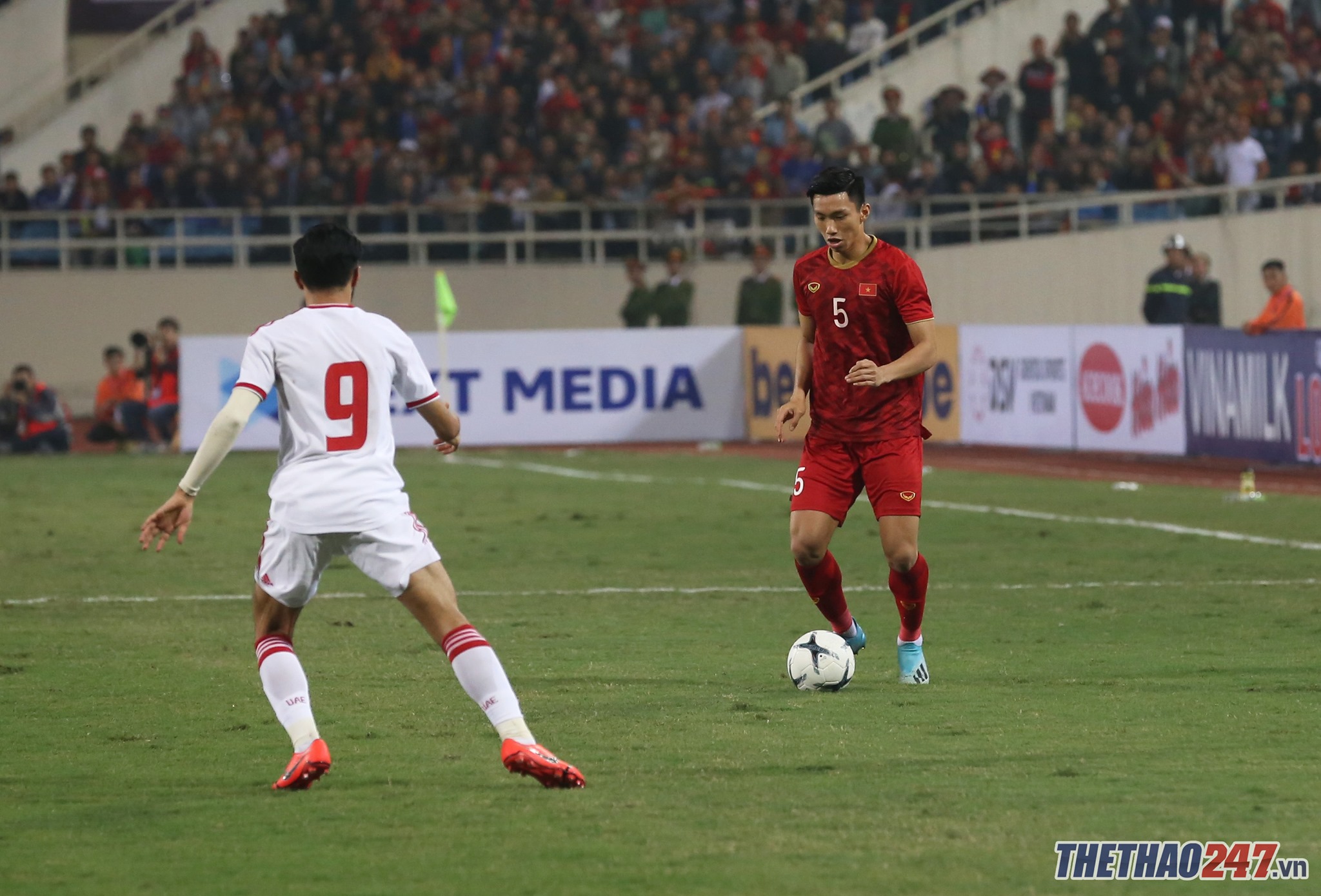 Việt Nam vs UAE, đoàn văn hậu, vòng loại world cup 2022, bảng g vl wc 2022