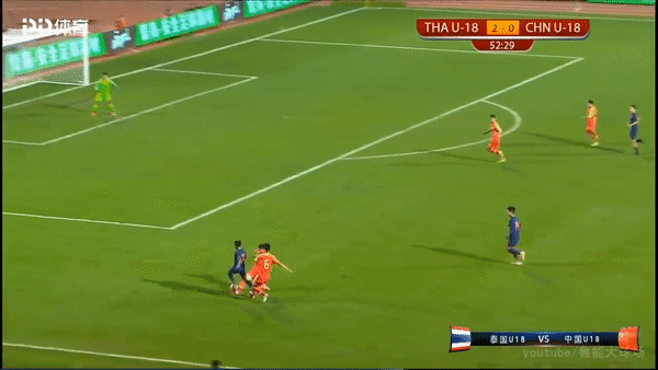 VIDEO: Hai cầu thủ Trung Quốc vồ ếch trước pha đi bóng của sao Thái Lan