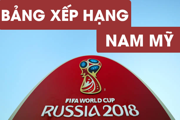bang xep hang vong loai world cup 2018 nam my