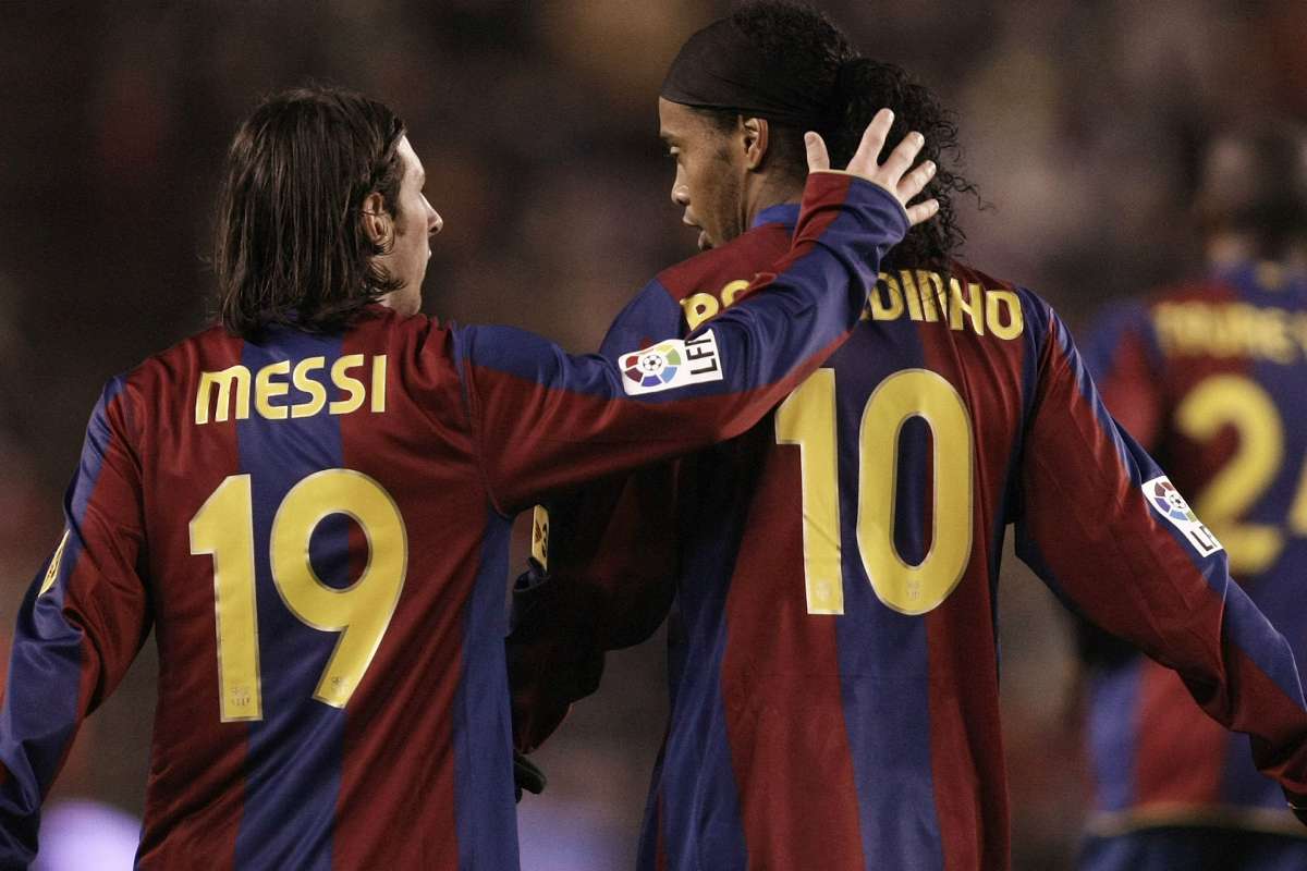 Ansu Fati, Messi, Barca