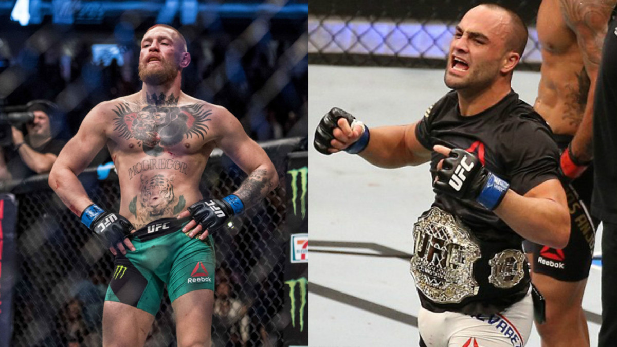 Sau khi xong ân oán với Nate, Conor quay trở lại mục tiêu lịch sử - thách thức Eddie Alvarez cho chiếc đai Lightweight. UFC Superfight, Superfight trong lịch sử UFC, Conor vs Alvarez, GSP vs BJ Penn, những trận super fight của UFC