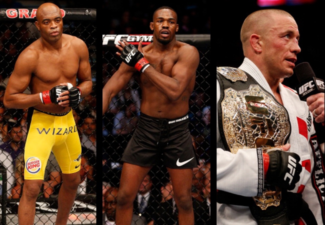 UFC, Superfight UFC, Anderson Silva vs Jones, GSP vs Silva, Jose Aldo, những trận superfight trong quá khứ