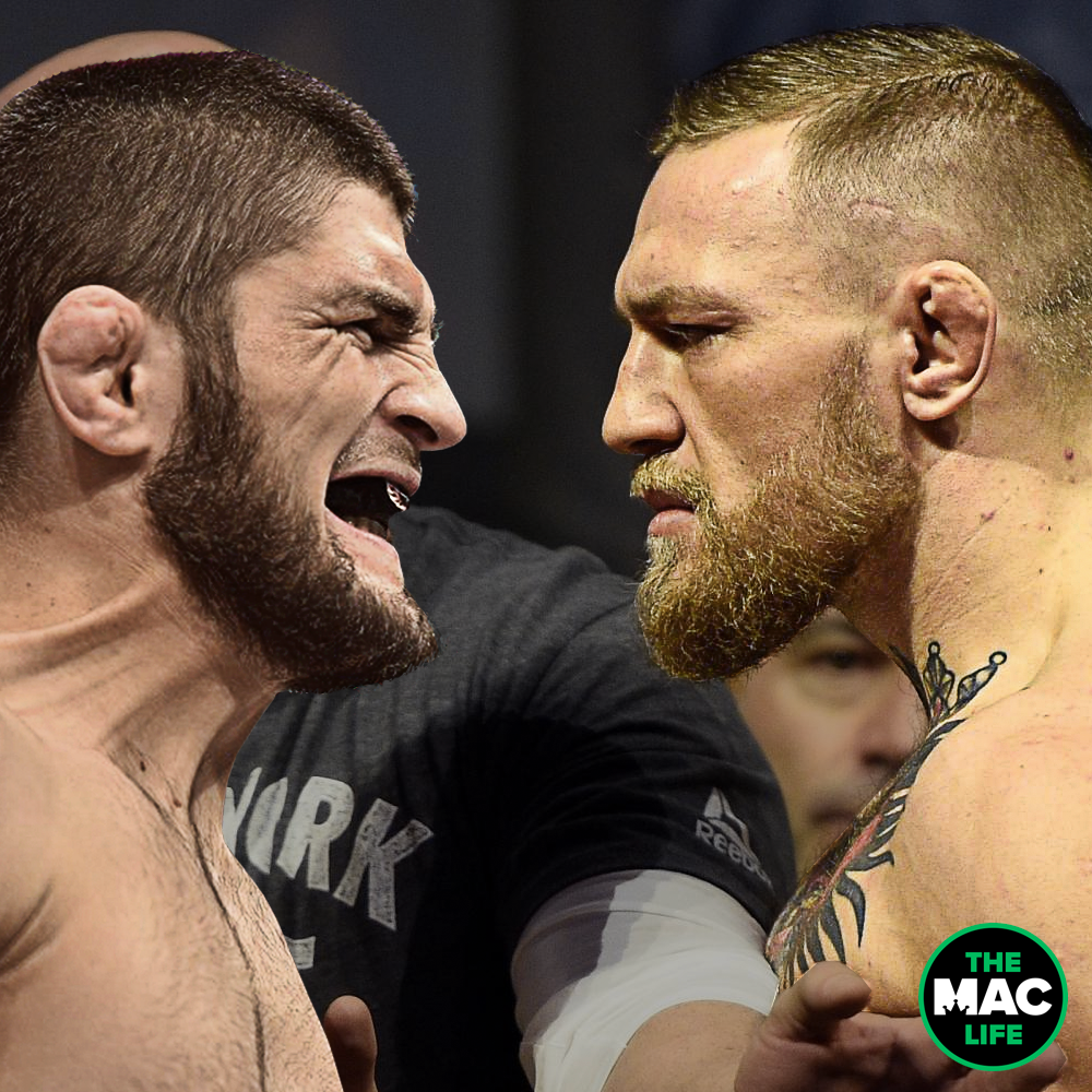 Conor đối mặt Khabib, Conor vs Khabib, Conor xuất hiện trở lại, UFC 229, Conor McGregor, Khabib Nurmagomedov