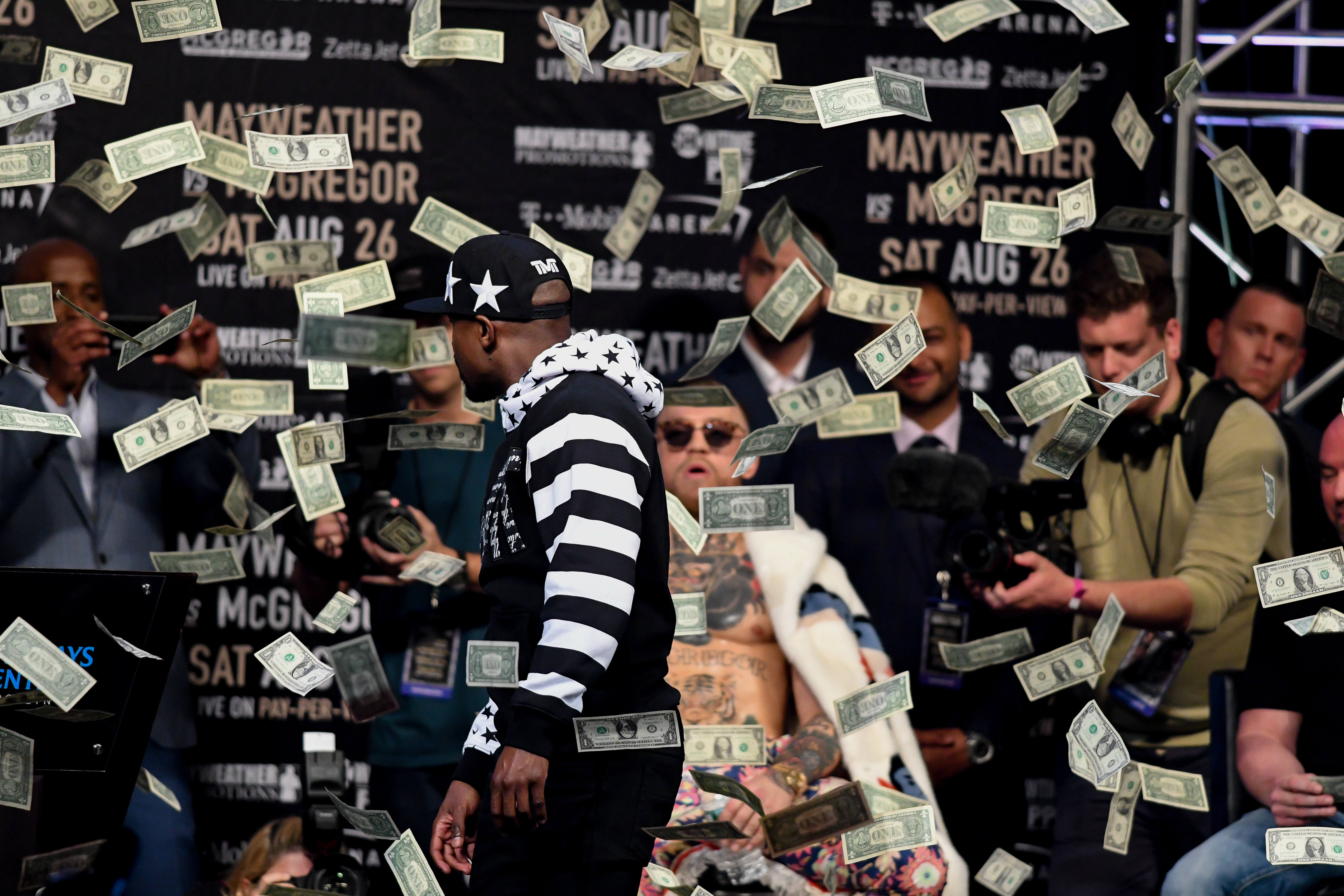 floyd mayweather, tenshin nasukawa, thần đồng kickboxing nhật bản, mayweather bỏ túi gần trăm triệu đô,