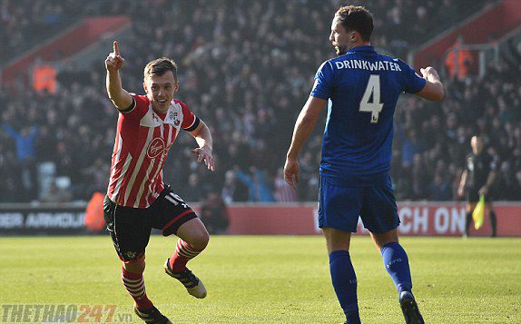 Southampton 3-0 Leicester, Southampton vs Leicester, truc tiep Southampton vs Leicester, xem truc tiep Southampton vs Leicester, southampton, leicester, vong 22 nha