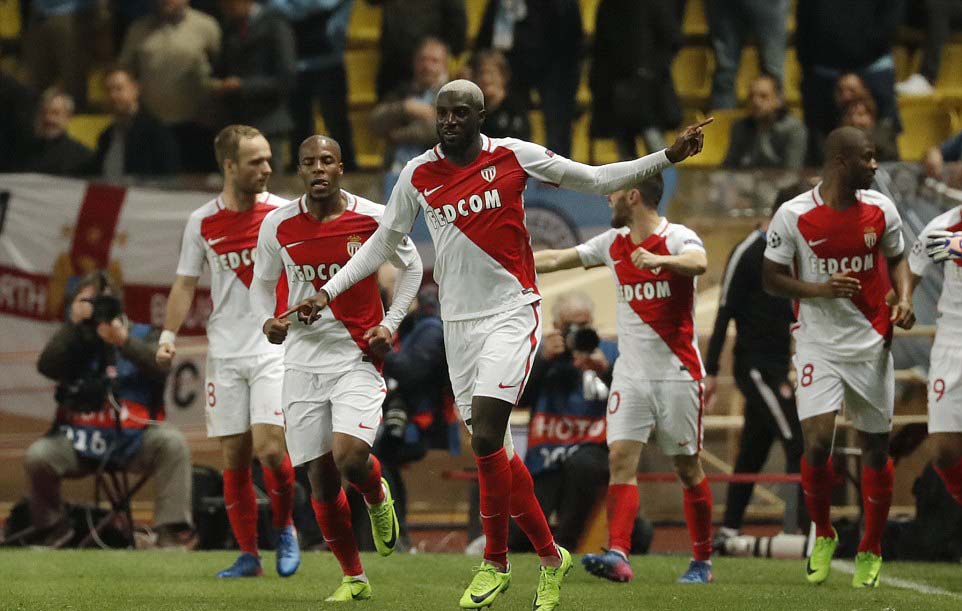 Kết quả Monaco 1-1 Man City: Tỉ số giúp Monaco vào tứ kết cúp C1 sau tổng tỉ số 6-6 nhưng đi tiếp nhờ lợi thế ghi bàn trên sân khách