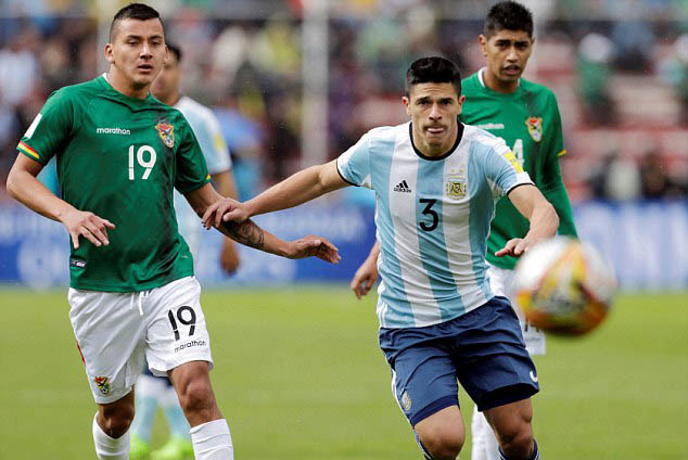 Kết quả vòng loại World Cup 2018, vòng loại wc 2018, argentina 0-2 bolivia, nam mỹ