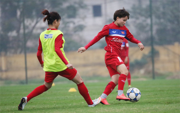 Vòng loại Asian Cup 2018, ĐT nữ Việt Nam, nữ Syria, nữ Việt Nam 10-0 nữ Syria
