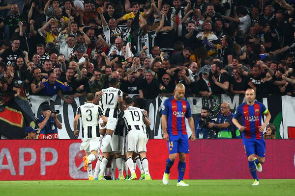 Barca 0-3 Juventus