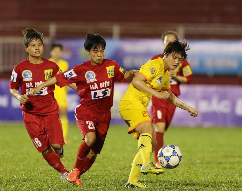 vdqg nữ, bóng đá nữ, giải VĐQG nữ - cúp Thái Sơn Bắc 2017