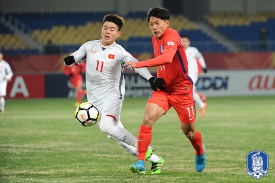 u23 chau a, u23 viet nam,u23 han quoc, lich thi dau u23 chau a