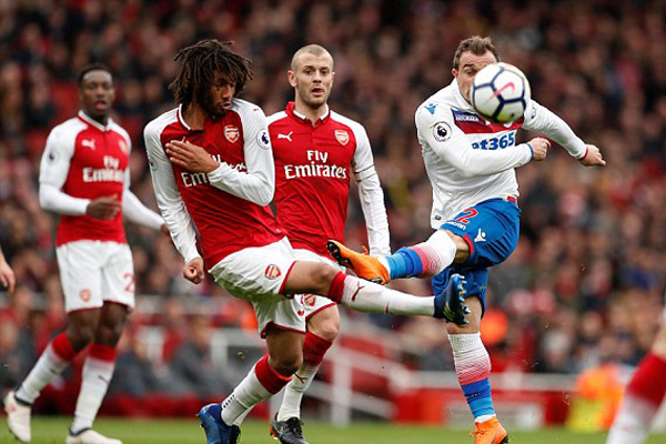 Arsenal giành chiến thắng trước Stoke City cùng hai quả phạt đền Arsenal vs Stoke City, truc tiep Arsenal vs Stoke City, link xem Arsenal vs Stoke City, ngoai hang anh, premier league
