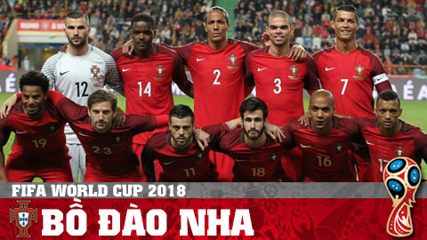 đội tuyển Bồ Đào Nha, World Cup 2018, Ronaldo, Euro 2016
