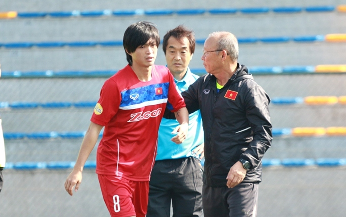 tuan anh, hlv park hang seo, aff cup, u19 viet nam