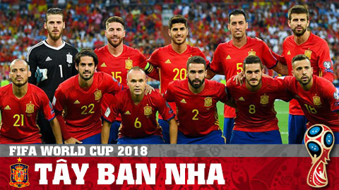 đội tuyển Tây Ban Nha, World Cup 2018, lich thi dau world cup 2018