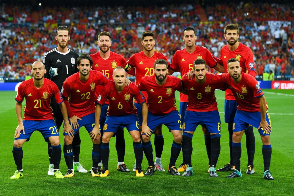 đội tuyển Tây Ban Nha, world cup 2018, tay ban nha, danh sach doi tuyen tay ban nha