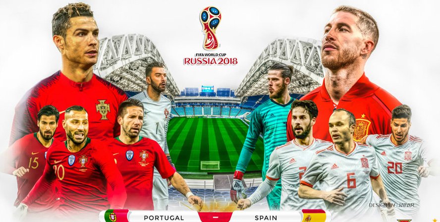 Tây Ban Nha vs Bồ Đào Nha, xem Tây Ban Nha vs Bồ Đào Nha ở đâu, link xem Tây Ban Nha vs Bồ Đào Nha, world cup 2018