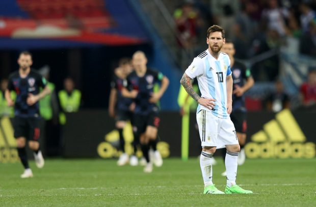 Argentina 0-3 Croatia, messi, caballero, world cup 2018