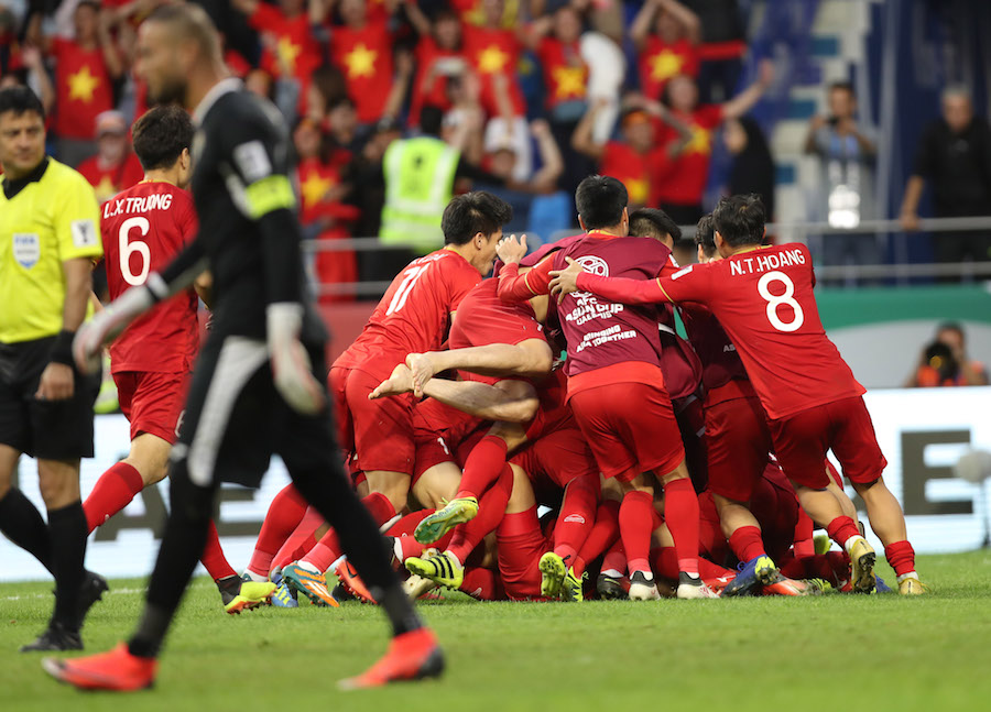 viet nam 4-2 jordan, viet nam vao tu ket, asian cup 2019, vong tu ket asian cup, jordan, viet nam