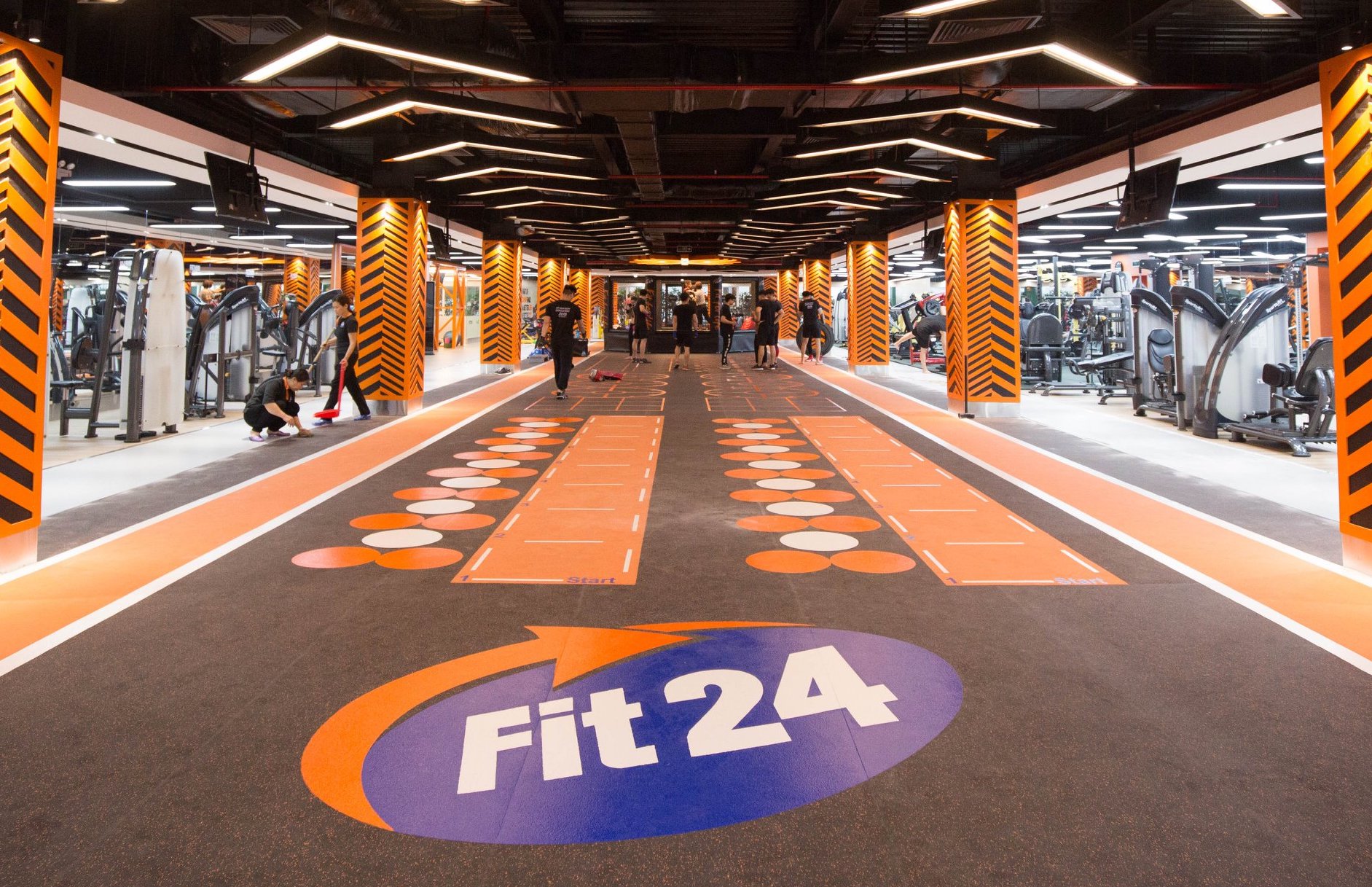Fit24 is a well-established fitness chain