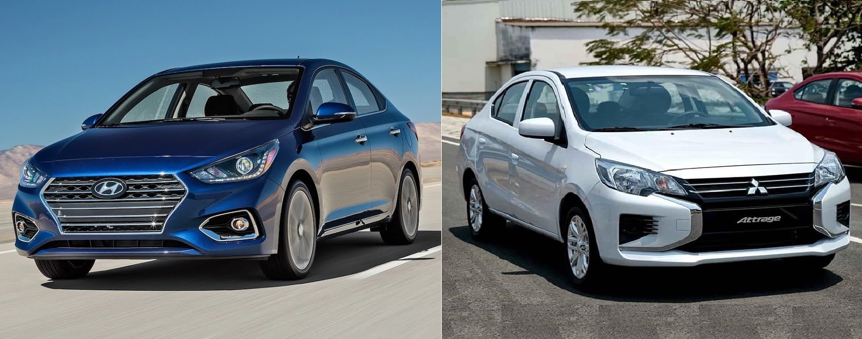 So sánh Hyundai Accent và Mitsubishi Attrage