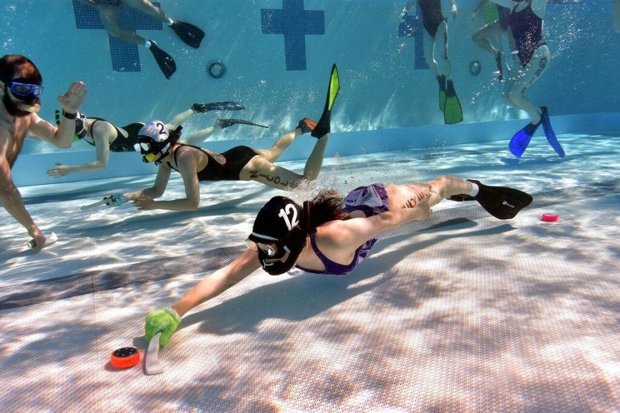 underwater hockey