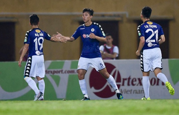 Hà nội 4-0 khánh hòa, vòng 11 V.League, HLV Võ Đình Tân khen U23 hết lời