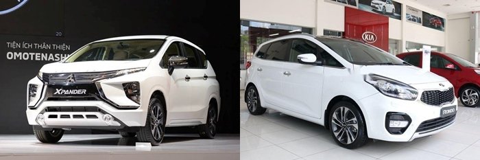 Mitsubishi Xpander 2020 và Kia Rondo 2020