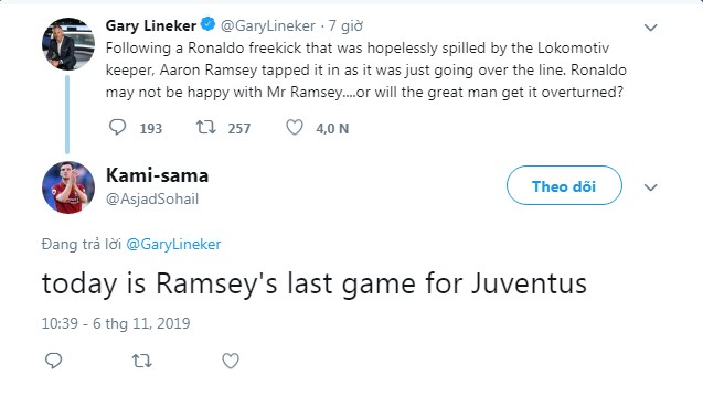 Ramsey, Ronaldo, CR7, Ramsey đánh cắp bàn thắng Ronaldo, Lokomotiv vs Juventus, Champions League, cúp c1