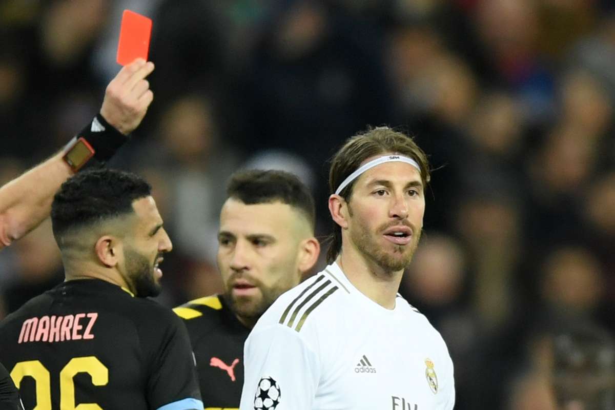 Ramos, thẻ đỏ, kết quả Real Madrid vs Man City, Cúp C1