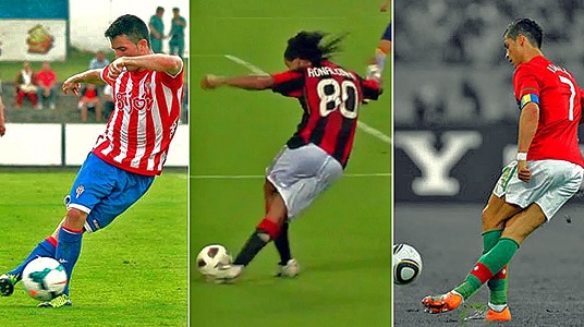 video kĩ thuật bóng đá, ronaldo, neymar, ronaldinho