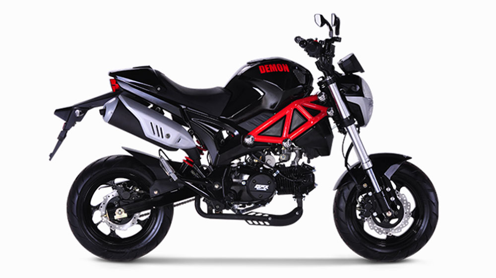 Monster 110 minibike đọ dáng với Ducati Monster 795 796  Motosaigon