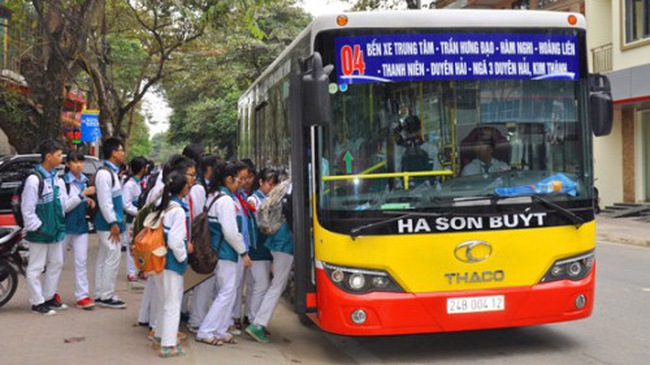 Sở GD&ĐT Hà Nội đang trình đề án xây dựng tuyến xe buýt cho học sinh lên UBND thành phố