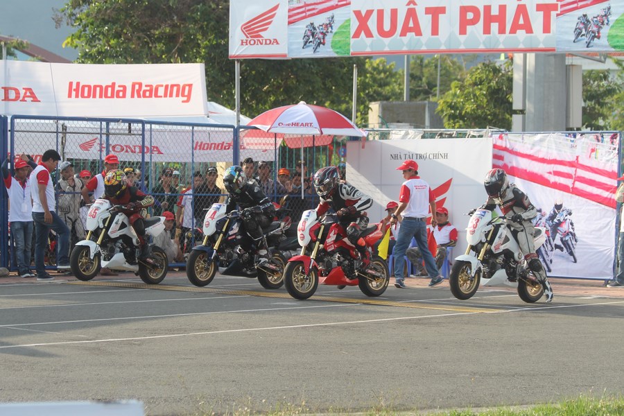 Một vòng đua do Honda Việt Nam tổ chức