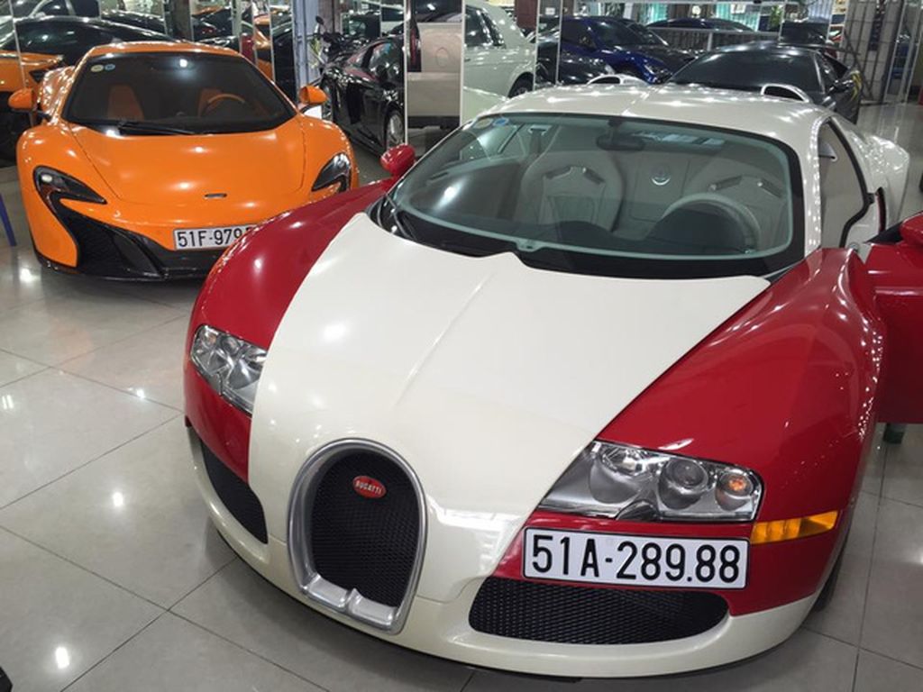 Chiếc Bugatti Veyron duy nhất tại Việt Nam hiện tại