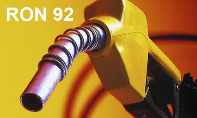 Xăng khoáng RON 92 đang được sử dụng phổ biến tại thời điểm hiện tại.