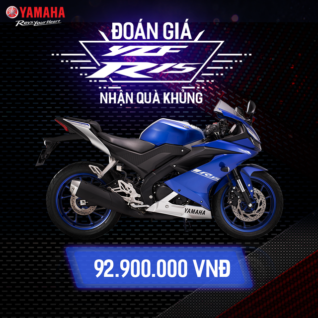 Yamaha R15, xe máy, giá bán xe Yamaha