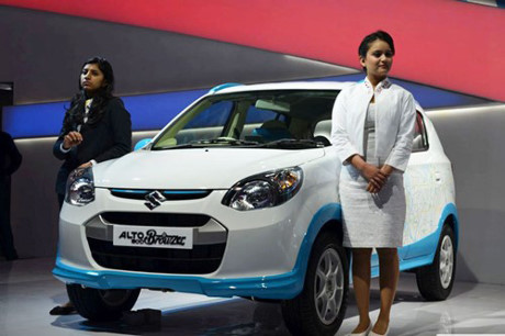Suzuki Alto 800 là một trong những mẫu ô tô bán chạy nhất tại thị trường Ấn Độ.