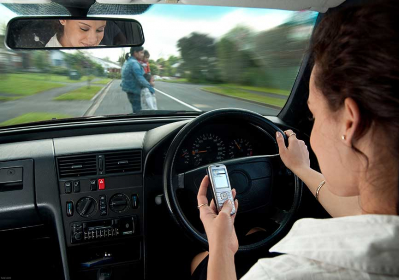 Không sử dụng điện thoại khi đang lái xe