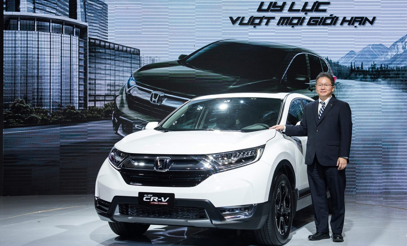 Honda CR-V thế hệ mới có thể sẽ được bán ra sớm nhất từ cuối tháng 4/2018