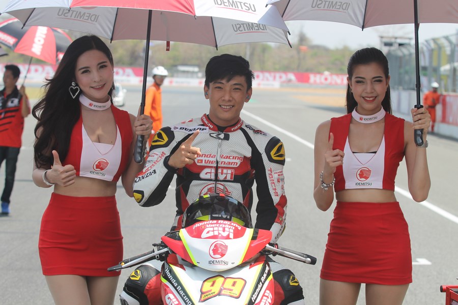 Tay đua trẻ Nguyễn Vũ Thanh sẽ thi đấu cho Yuzy Honda Racing Team tại hạng mục UB150 mùa giải ARRC 2018