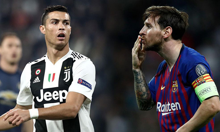 Ronaldo, Messi, Ronaldo Messi, Ronaldo vs Messi, VĐV thu nhập cao nhất trong thập kỷ