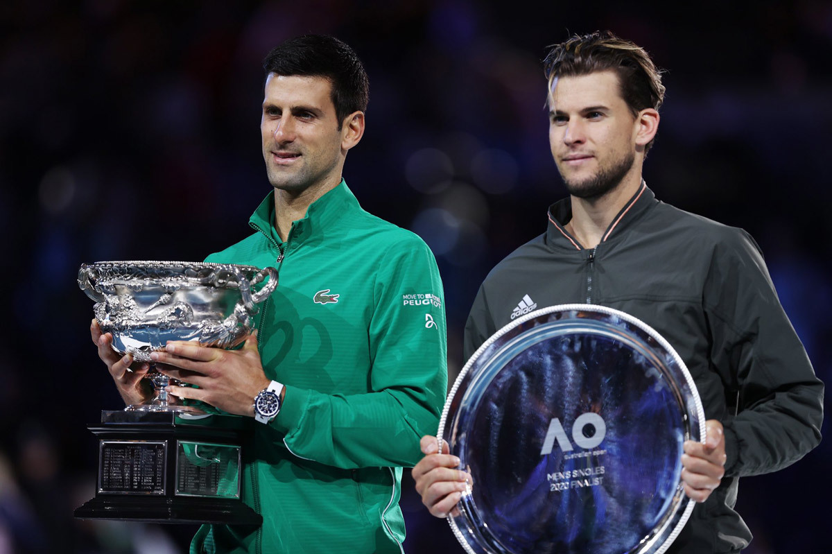 australian open 2020, australian open, Úc mở rộng, Nadal, Djokovic vs Thiem, Djokovic, Thiem, Grand Slam