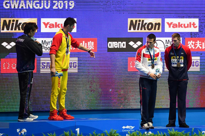 Sun Yang, Kình ngư, Trung Quốc, Bơi lội, Olympic