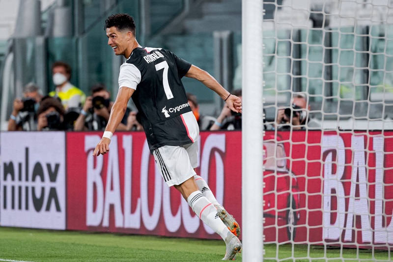 Serie A, Juventus 2-1 Lazio, Juventus, Ronaldo, Ronaldo lập kỷ lục