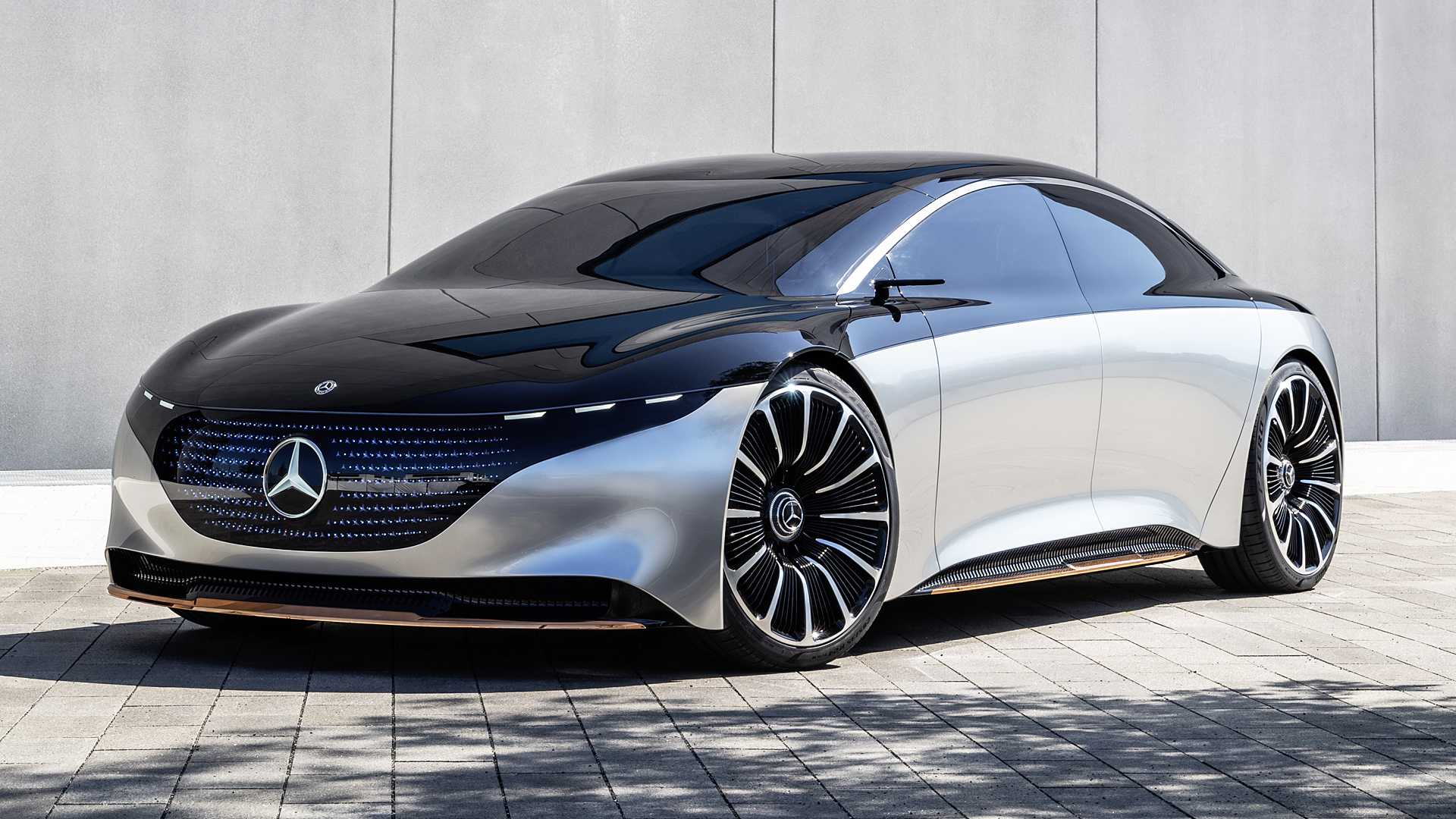 Chiếc siêu xe Mercedes EQS 2021 chạy hoàn toàn bằng điện của hãng xe Mercedes-Benz