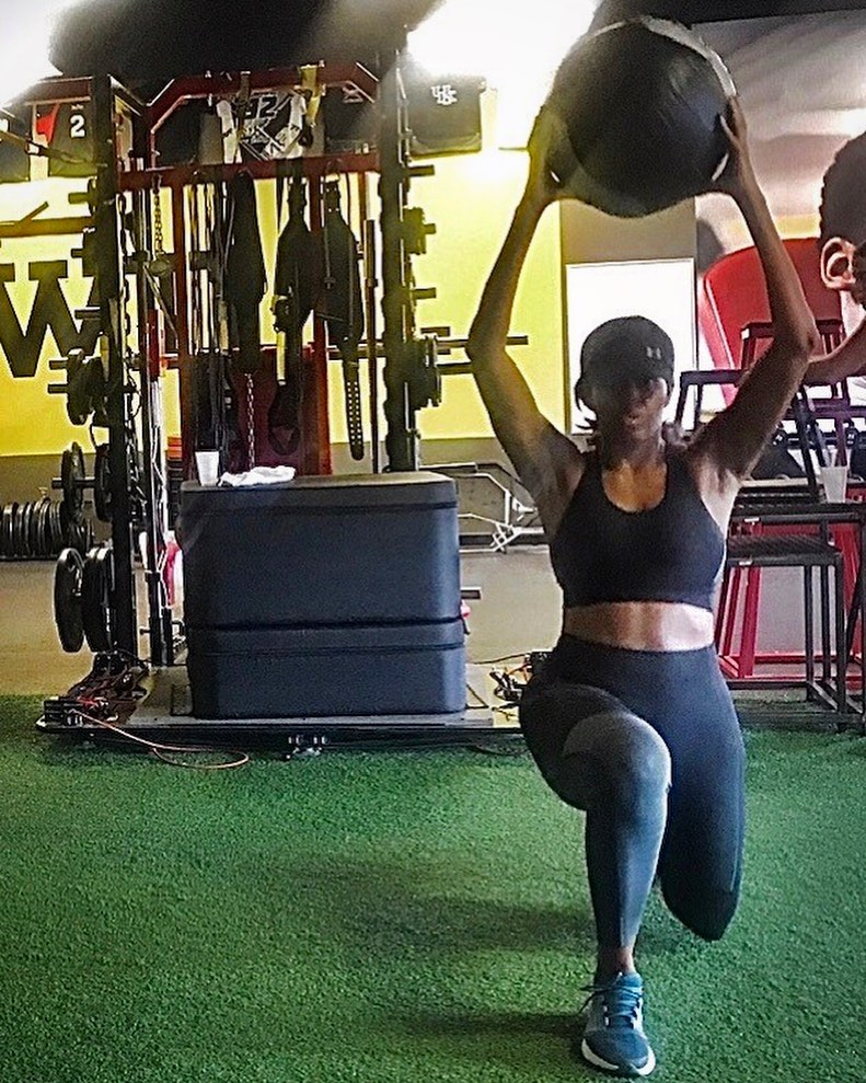 Michelle Obama, gym trainning, gym movation