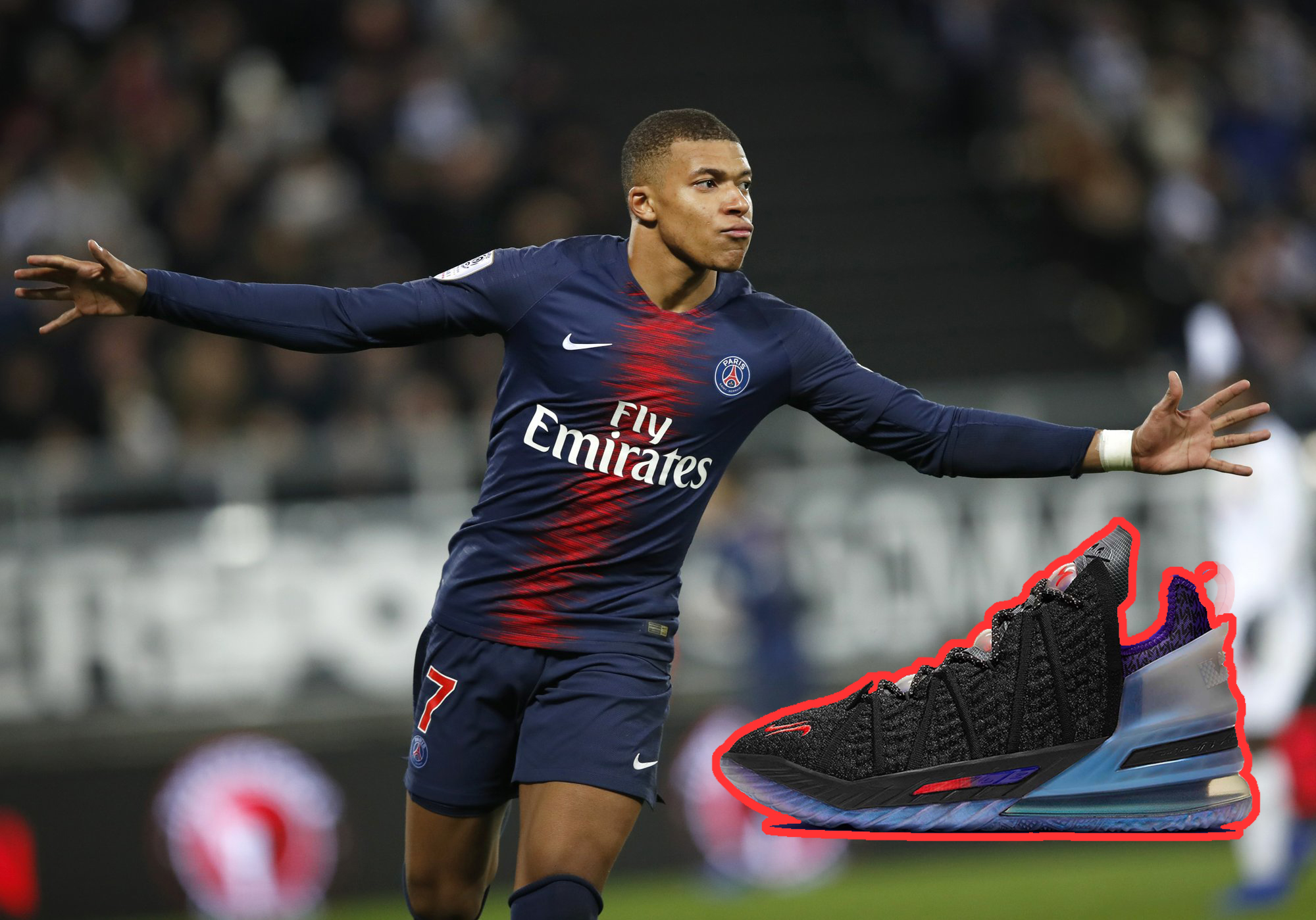 lebron 18 mbappe