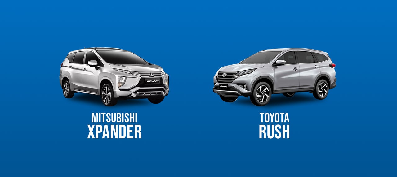 Mitsubishi Xpander và Toyota Rush