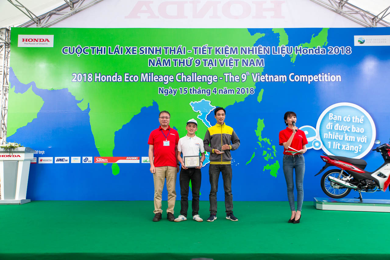 Honda, Honda EMC 2018, Honda Việt Nam, Lái xe sinh thái - tiết kiệm nhiên liệu